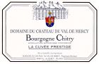 Label Bourgogne Chitry Blanc Cuvée Prestige