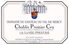 Label Chablis Premier Cru Cuvée Prestige